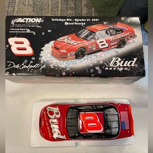 Dale Earnhardt Jr #8 Budweiser Talladega Win with confetti Monte Carlo